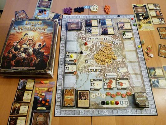 Lords of waterdeep board game strategy list